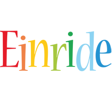 Einride birthday logo