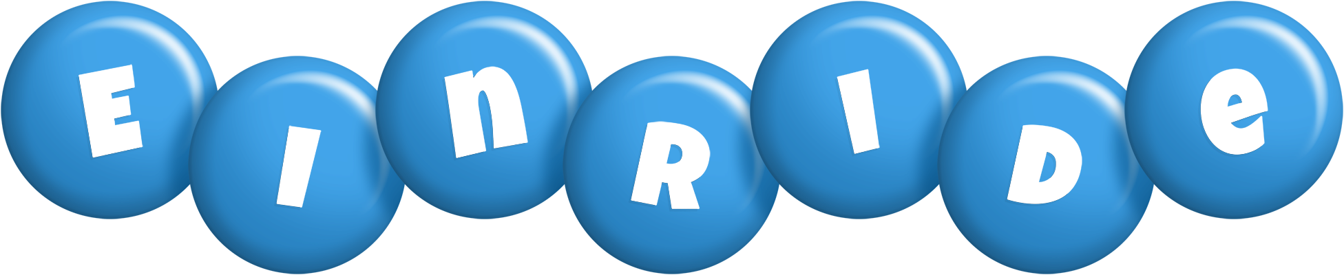 Einride candy-blue logo