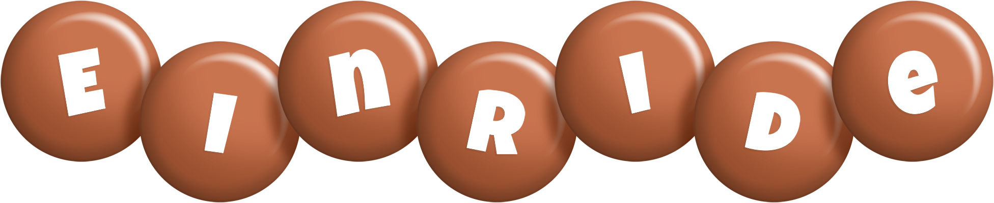 Einride candy-brown logo