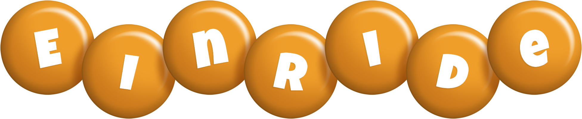 Einride candy-orange logo