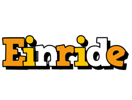 Einride cartoon logo