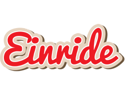 Einride chocolate logo