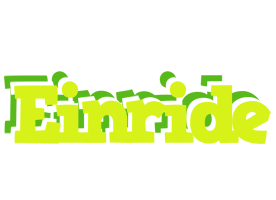 Einride citrus logo