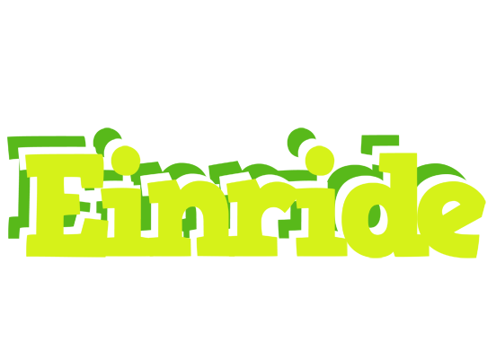 Einride citrus logo