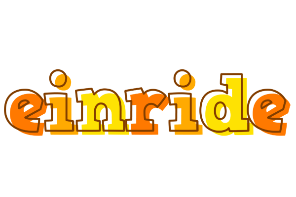Einride desert logo