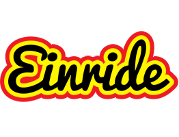 Einride flaming logo