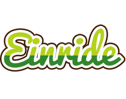 Einride golfing logo