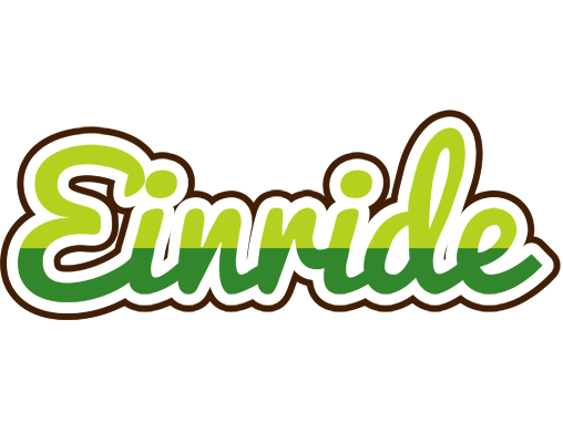 Einride golfing logo