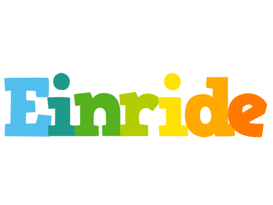 Einride rainbows logo