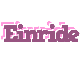 Einride relaxing logo