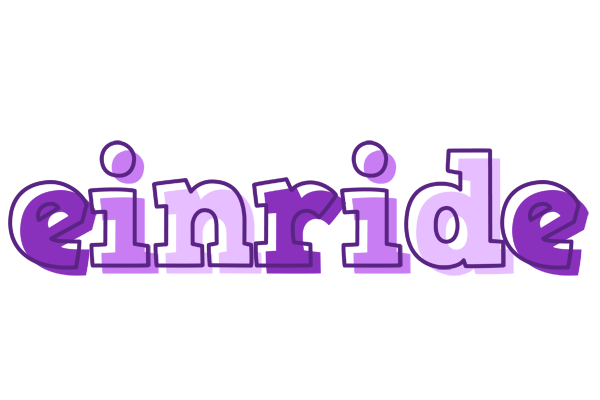 Einride sensual logo