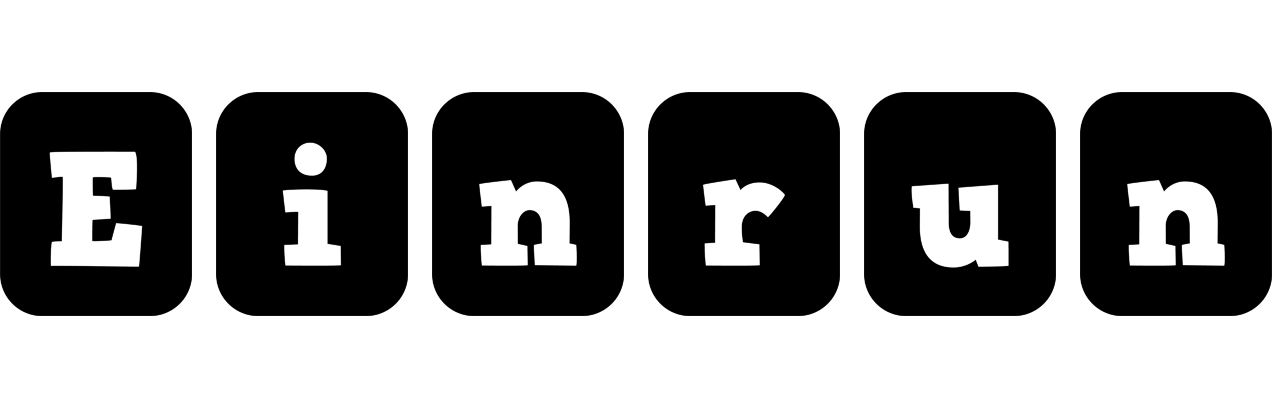 Einrun box logo