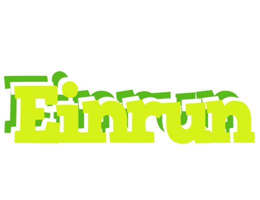 Einrun citrus logo