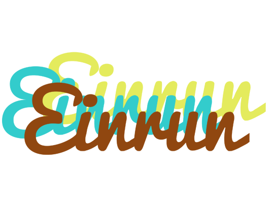 Einrun cupcake logo