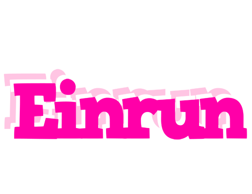 Einrun dancing logo