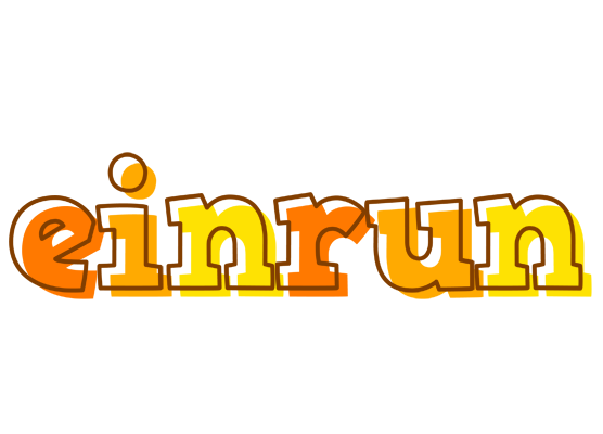Einrun desert logo