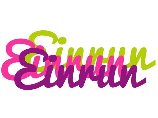 Einrun flowers logo