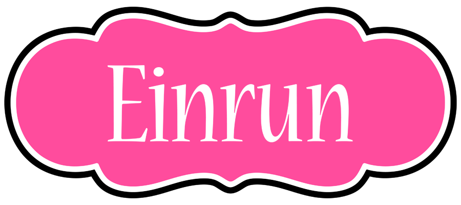 Einrun invitation logo