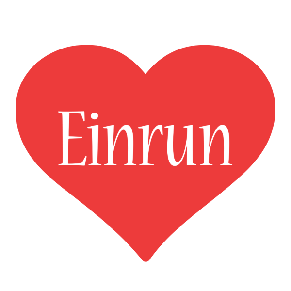 Einrun love logo
