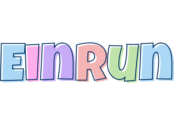 Einrun pastel logo