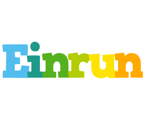Einrun rainbows logo