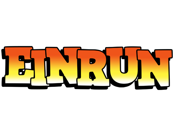 Einrun sunset logo