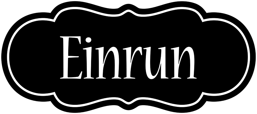 Einrun welcome logo