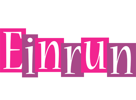 Einrun whine logo