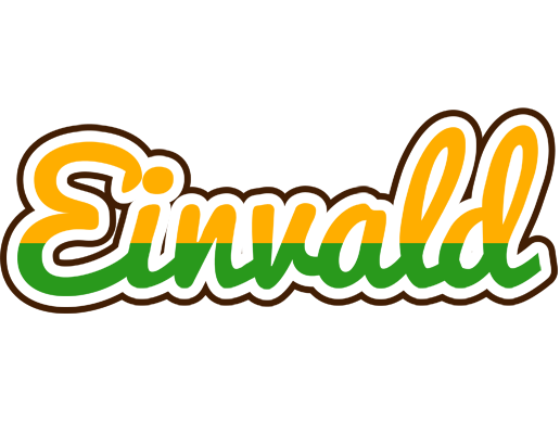 Einvald banana logo