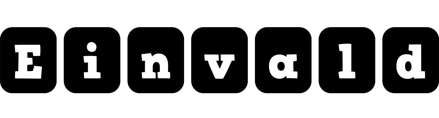 Einvald box logo