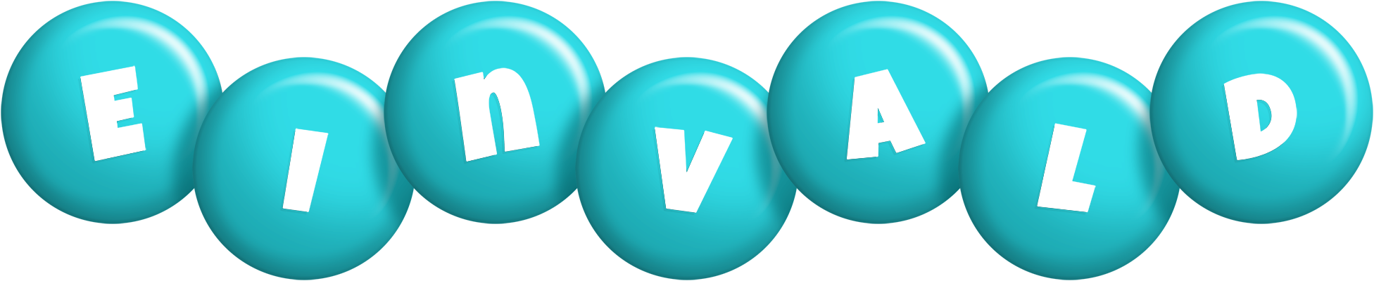 Einvald candy-azur logo