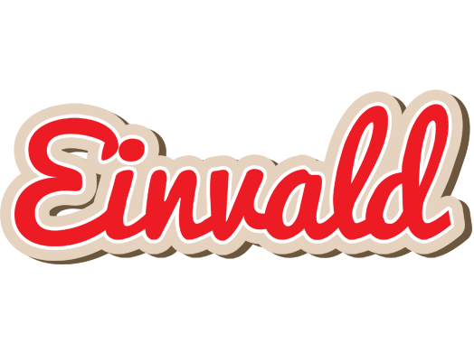 Einvald chocolate logo