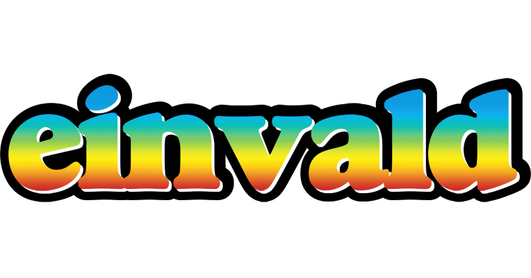 Einvald color logo