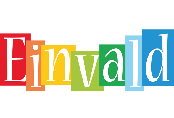 Einvald colors logo