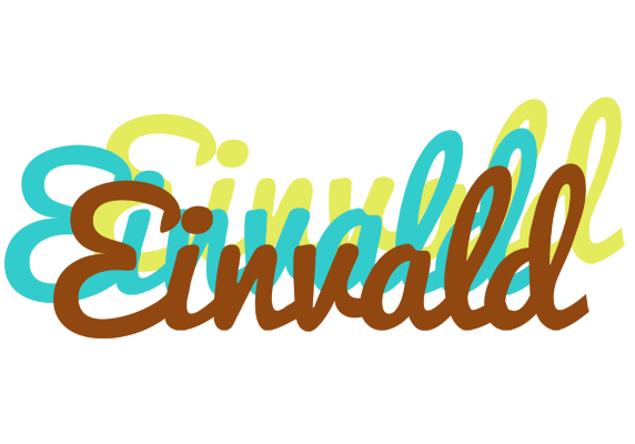 Einvald cupcake logo