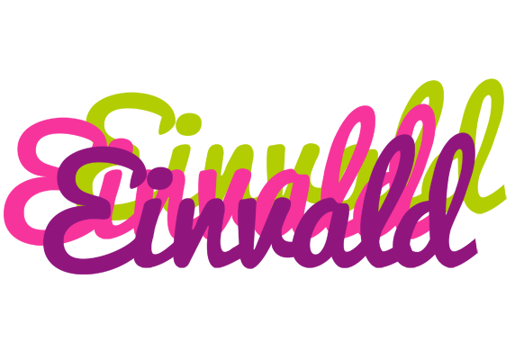 Einvald flowers logo