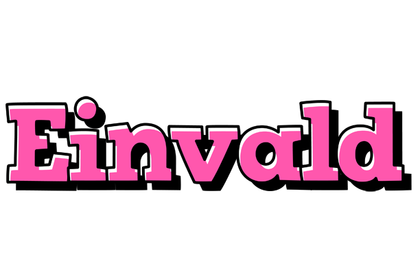 Einvald girlish logo