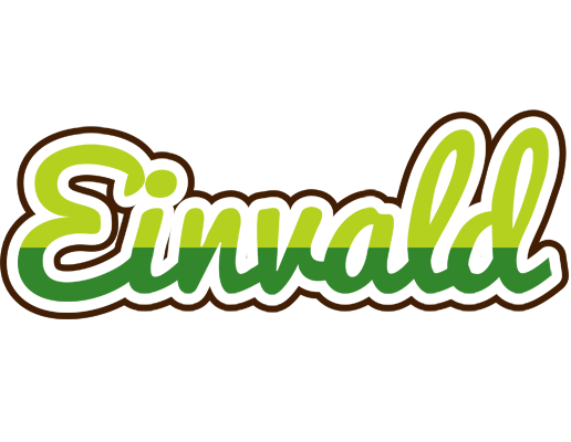 Einvald golfing logo
