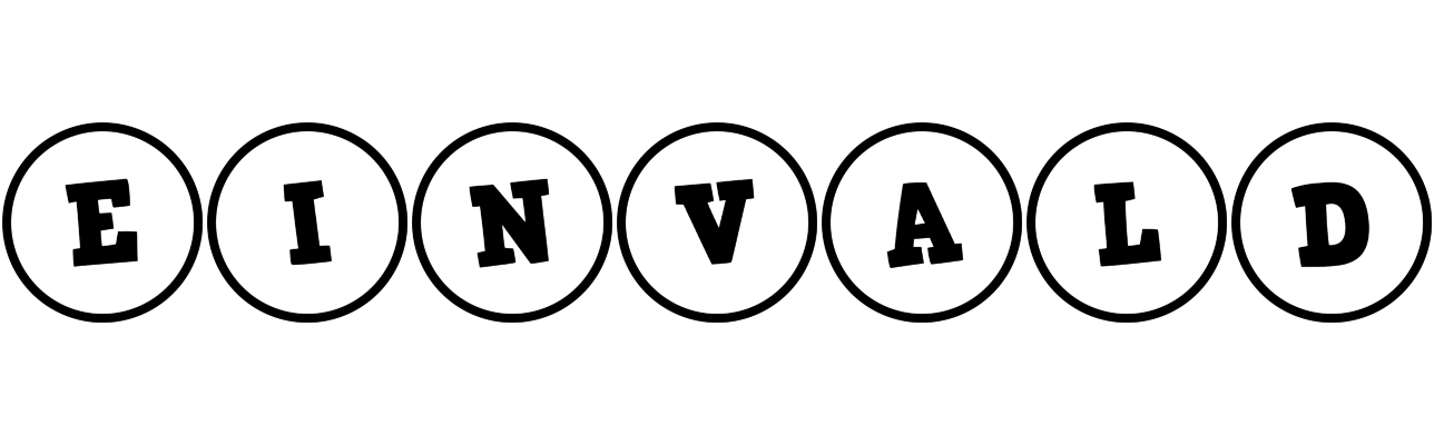 Einvald handy logo