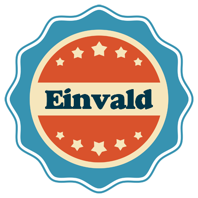 Einvald labels logo