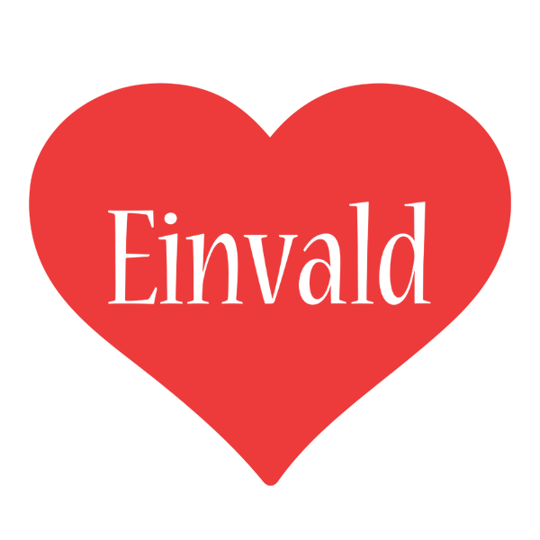Einvald love logo