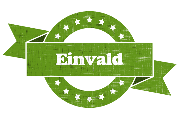 Einvald natural logo