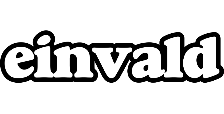 Einvald panda logo