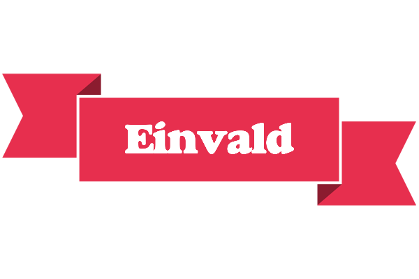 Einvald sale logo