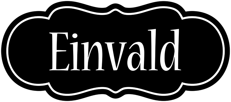 Einvald welcome logo