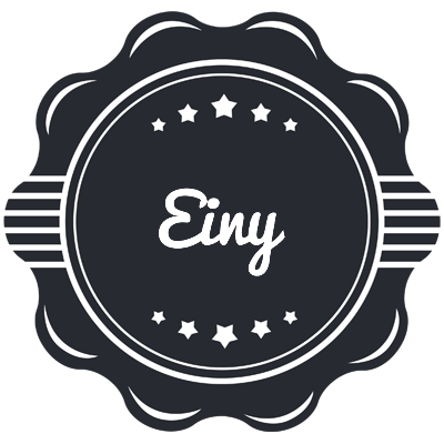 Einy badge logo