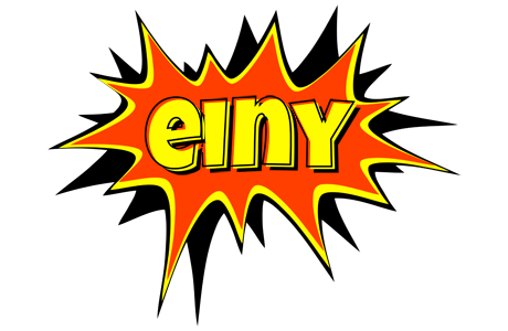 Einy bazinga logo