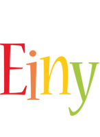 Einy birthday logo
