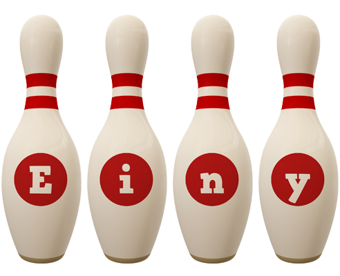 Einy bowling-pin logo