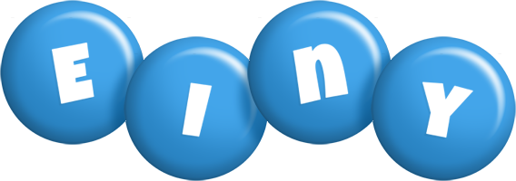 Einy candy-blue logo